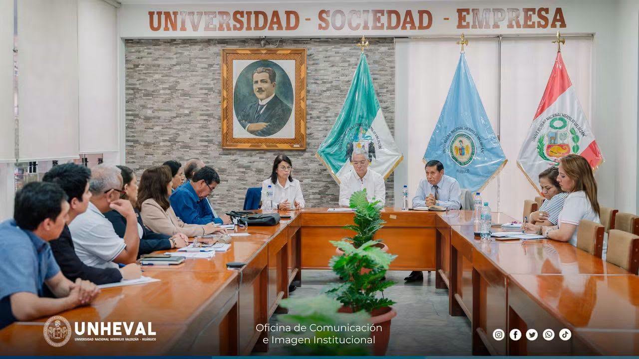 Tres estamentos, una visión: Unheval fortalece la articulación de su gestión